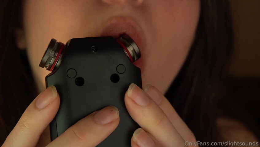 Slight Sounds ASMR - Pretending the tascam is your dick