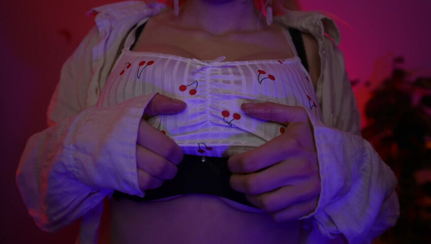 Soph Stardust ASMR - Breast Scratching & German Whispers for Your Pleasure