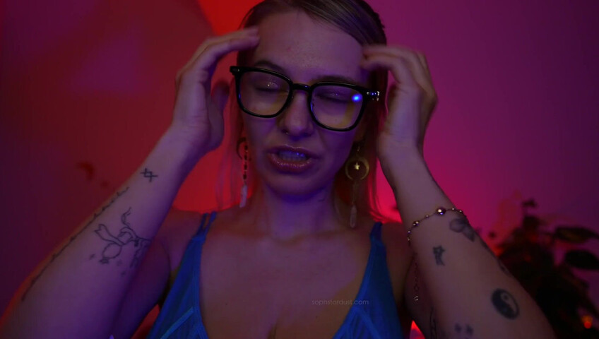 Soph Stardust ASMR - Breast Scratching & German Whispers for Your Pleasure