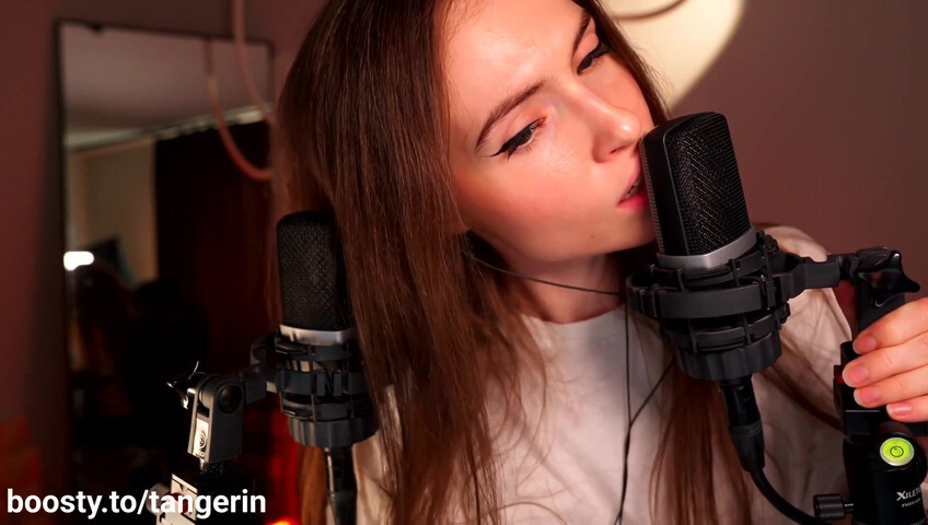 Tangerin ASMR - 16 Sep 2025 - Ear Licking - Kisses - Slurping