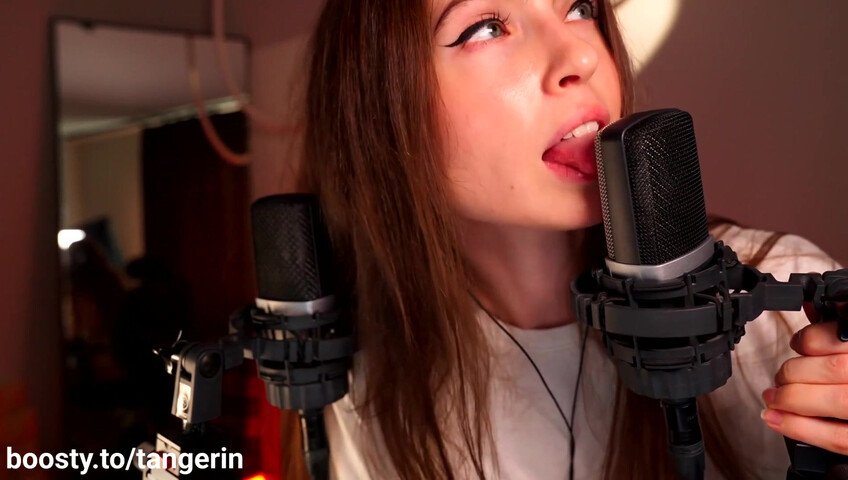 Tangerin ASMR - 16 Sep 2025 - Ear Licking - Kisses - Slurping