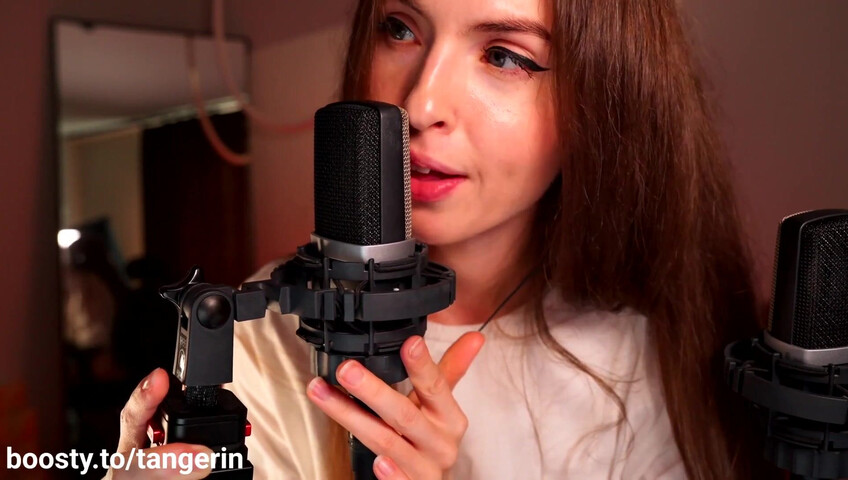 Tangerin ASMR - 16 Sep 2025 - Ear Licking - Kisses - Slurping