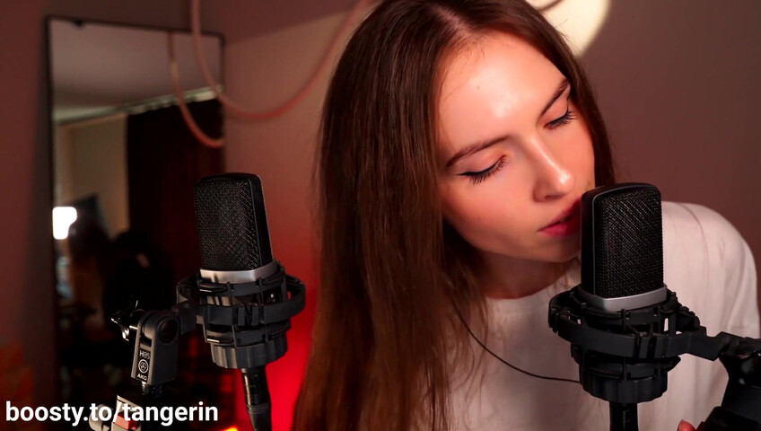 Tangerin ASMR - 16 Sep 2025 - Ear Licking - Kisses - Slurping