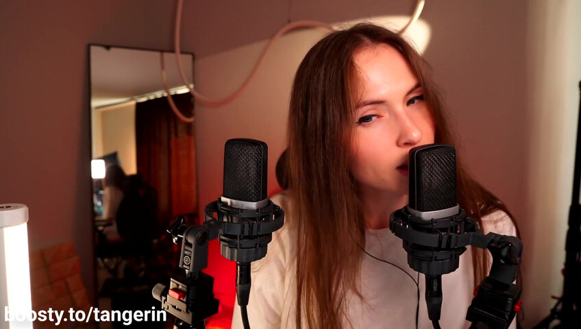 Tangerin ASMR - 16 Sep 2025 - Ear Licking - Kisses - Slurping
