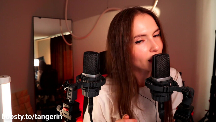 Tangerin ASMR - 16 Sep 2025 - Ear Licking - Kisses - Slurping