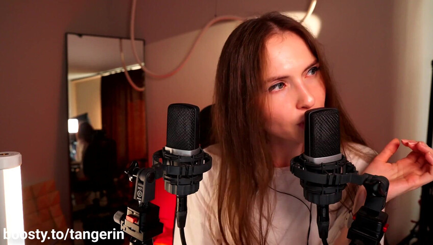 Tangerin ASMR - 16 Sep 2025 - Ear Licking - Kisses - Slurping