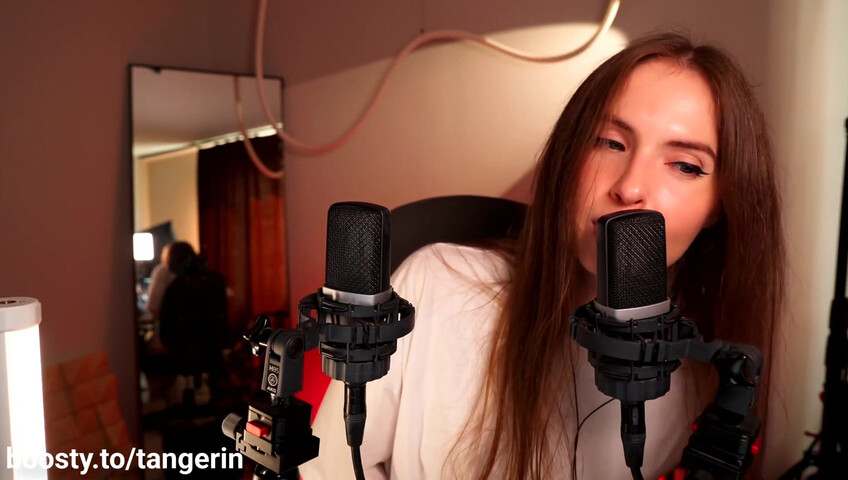 Tangerin ASMR - 16 Sep 2025 - Ear Licking - Kisses - Slurping