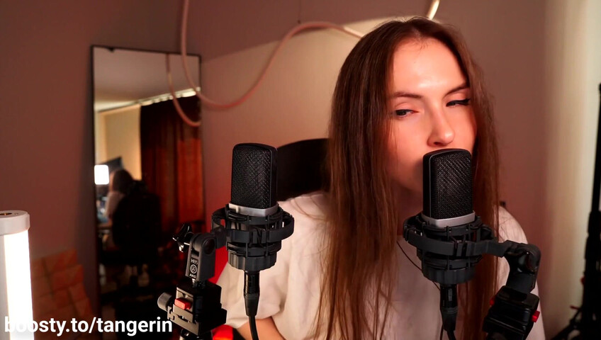 Tangerin ASMR - 16 Sep 2025 - Ear Licking - Kisses - Slurping