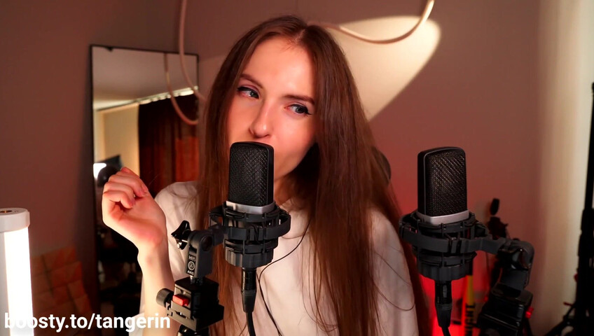 Tangerin ASMR - 16 Sep 2025 - Ear Licking - Kisses - Slurping