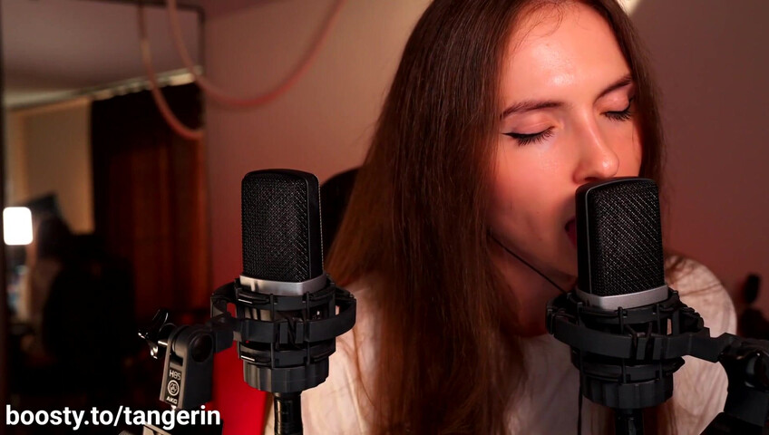 Tangerin ASMR - 16 Sep 2025 - Ear Licking - Kisses - Slurping