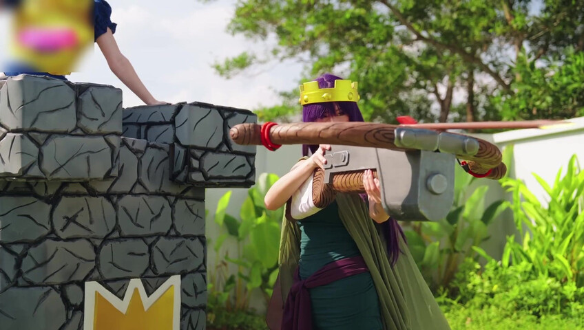 Diana Rider - Clash Royale: Mega Knight Battles For Dagger Duchess's Tight Wet Pussy!