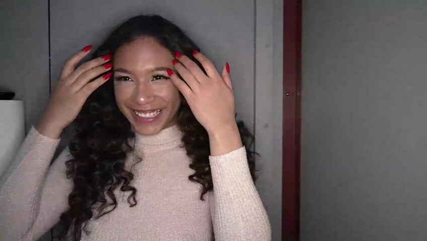 GloryHoleSwallow - Eboni 1st Visit