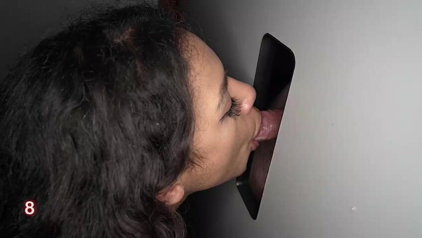 GloryHoleSwallow - Eboni 1st Visit