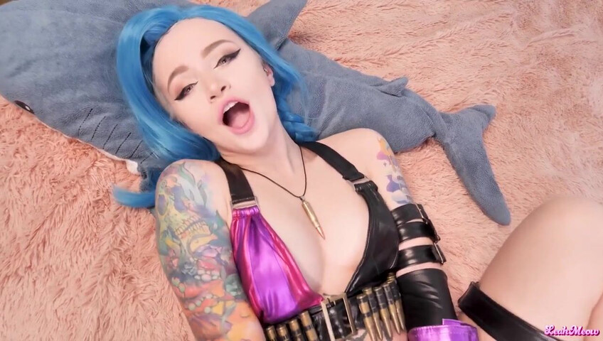 Leah Meow - Watch Jinx Wants a Lot of Cum