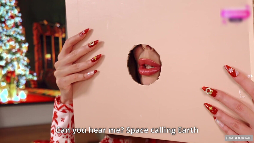 Eva Soda - Merry Christmas – Stepbrother Drills Stepsister Doggystyle Under The Christmas Tree. Best Gift Ever