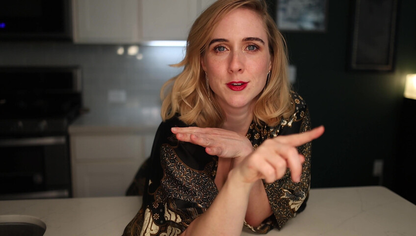 Claireotonin: Cumming for Him in Our Kitchen