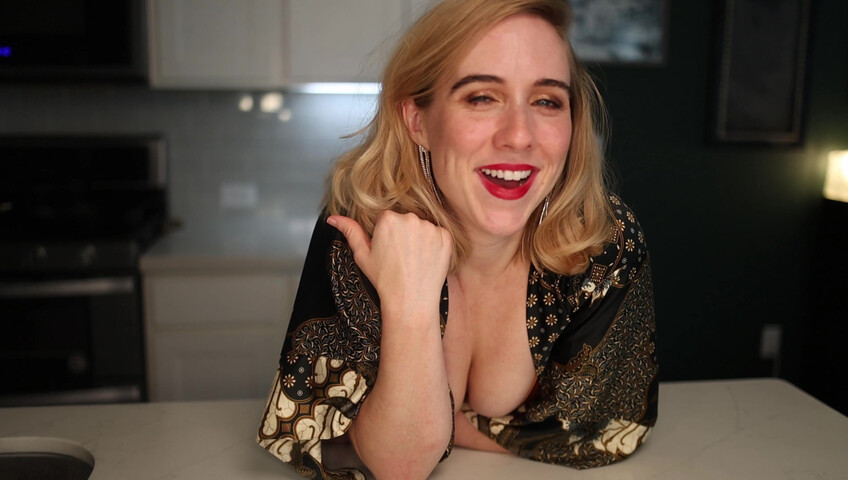 Claireotonin: Cumming for Him in Our Kitchen