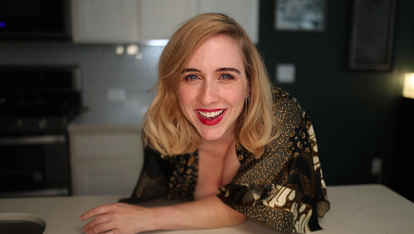 Claireotonin: Cumming for Him in Our Kitchen