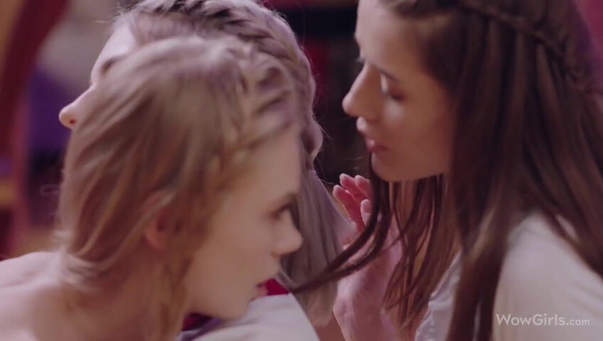 Nancy Ace, Eva Elfie & Sybil - Oral Caresses Of Beauties​