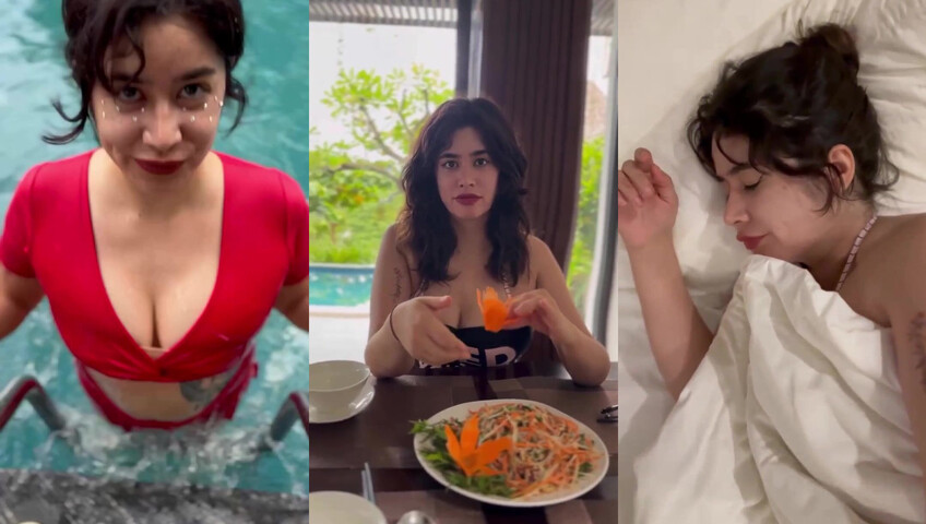 Elise Tran ASMR - Hot titties teasing on vacation