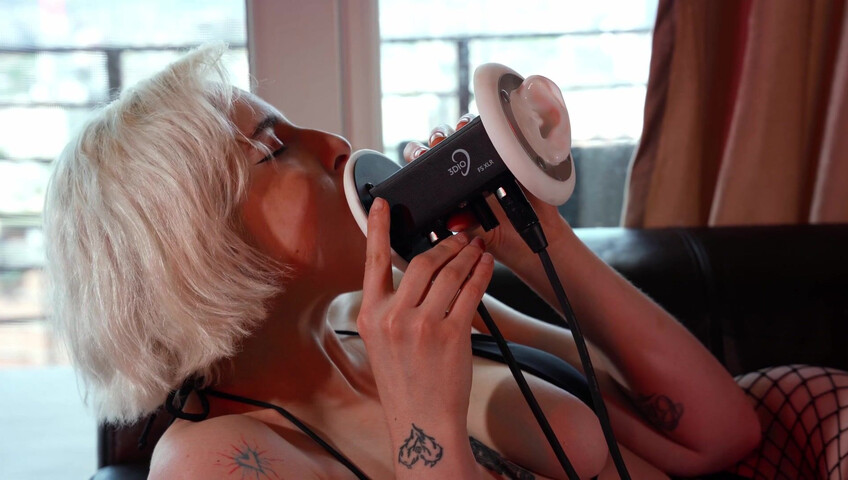 The Sounds of Girls - Wet Sounds in My Back Sexy Fishnet Stockings