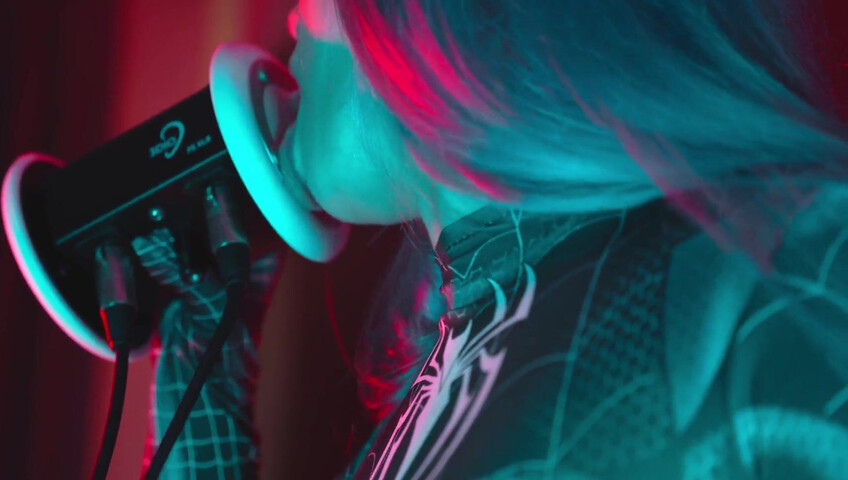 The Sounds of Girls - Horny ASMR Licking | Sexy Spider Woman Cosplay