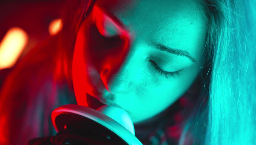 The Sounds of Girls - Horny ASMR Licking | Sexy Spider Woman Cosplay