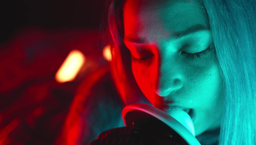 The Sounds of Girls - Horny ASMR Licking | Sexy Spider Woman Cosplay