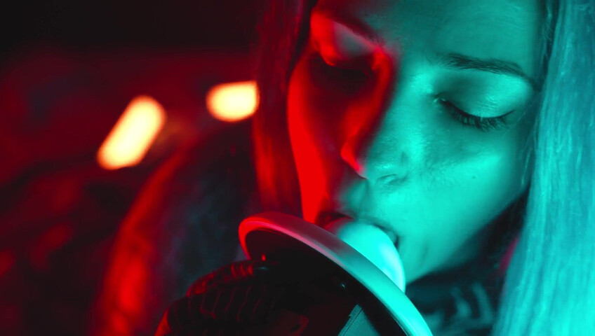 The Sounds of Girls - Horny ASMR Licking | Sexy Spider Woman Cosplay