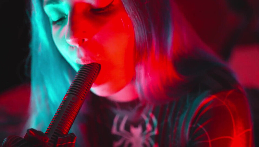 The Sounds of Girls - Horny ASMR Licking | Sexy Spider Woman Cosplay