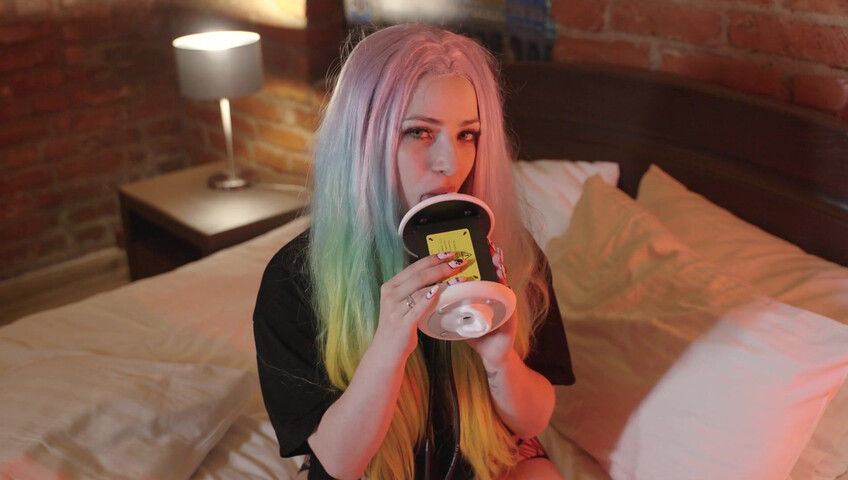 The Sounds of Girls - ASMR Ear Licking Moans in Underwear With Yori in Your Bedroom