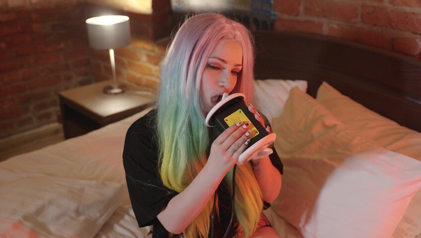 The Sounds of Girls - ASMR Ear Licking Moans in Underwear With Yori in Your Bedroom