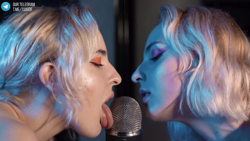 The Sounds of Girls - ASMR Double Licking Blue Yeti Mic