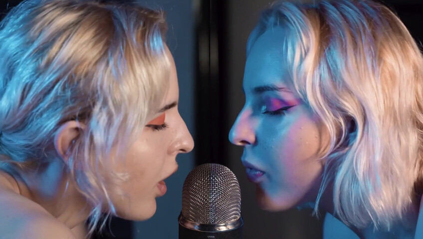 The Sounds of Girls - ASMR Double Licking Blue Yeti Mic