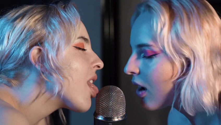 The Sounds of Girls - ASMR Double Licking Blue Yeti Mic