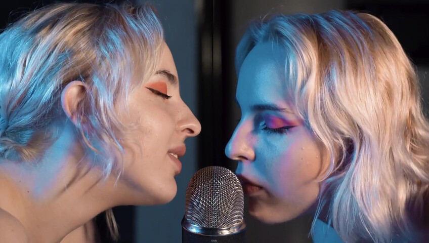 The Sounds of Girls - ASMR Double Licking Blue Yeti Mic
