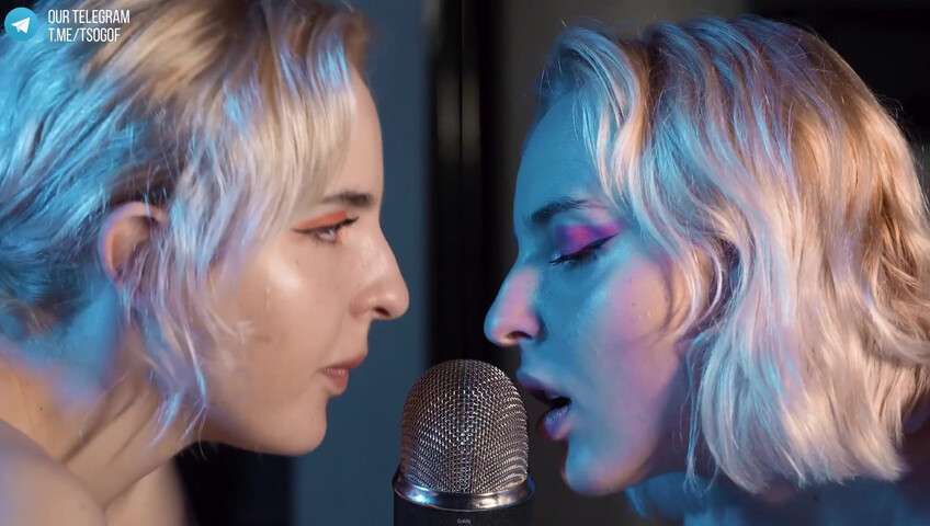 The Sounds of Girls - ASMR Double Licking Blue Yeti Mic