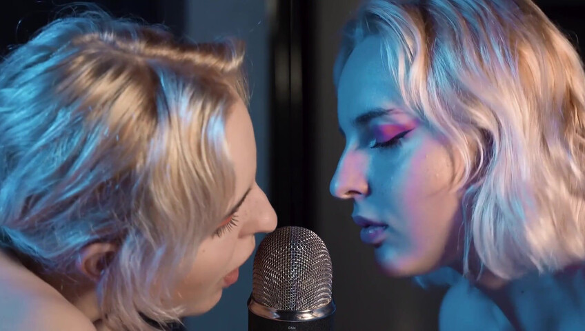 The Sounds of Girls - ASMR Double Licking Blue Yeti Mic