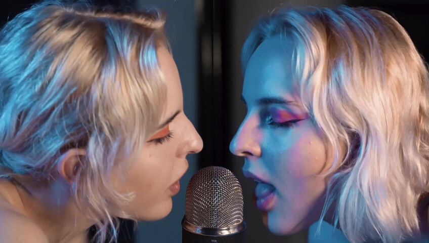 The Sounds of Girls - ASMR Double Licking Blue Yeti Mic