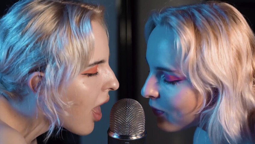 The Sounds of Girls - ASMR Double Licking Blue Yeti Mic