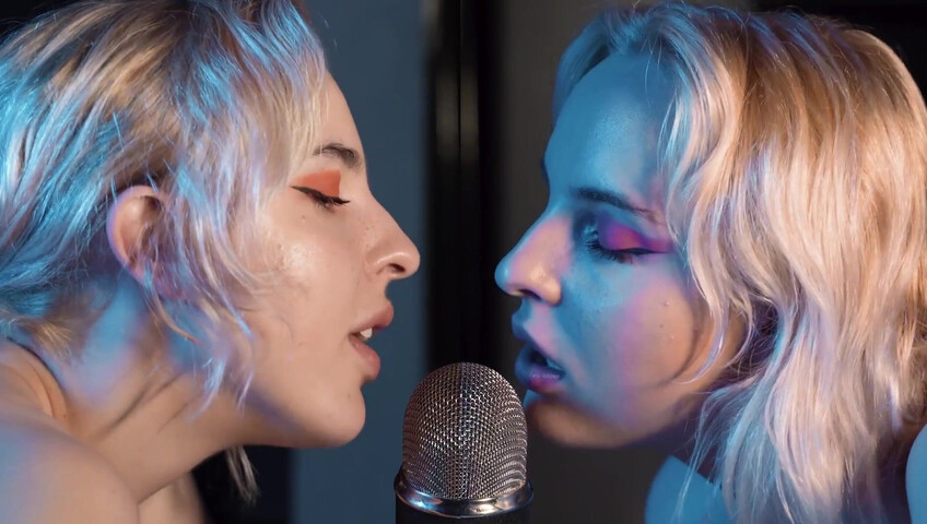 The Sounds of Girls - ASMR Double Licking Blue Yeti Mic