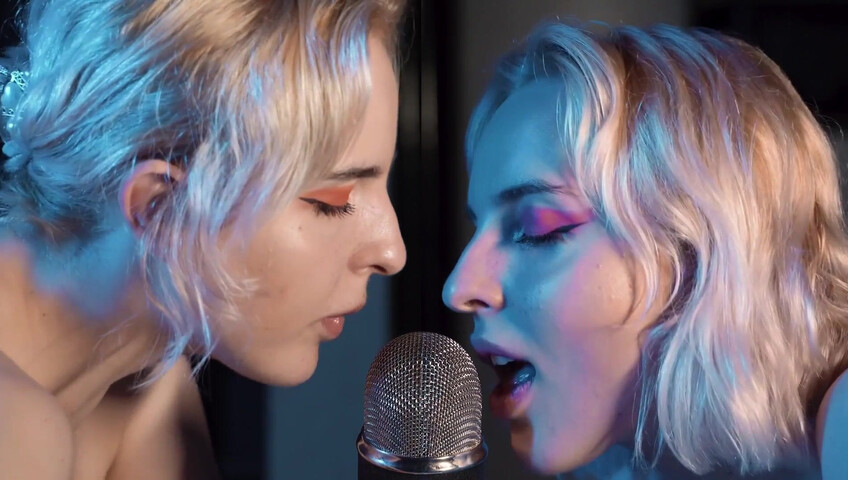 The Sounds of Girls - ASMR Double Licking Blue Yeti Mic