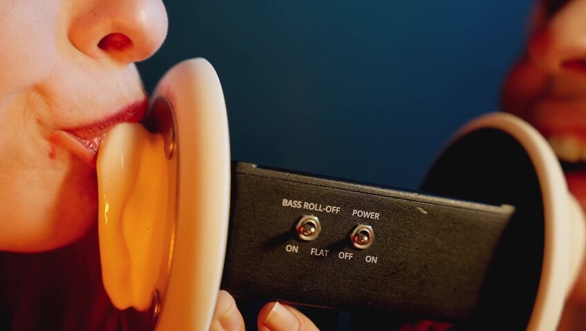 The Sounds of Girls - ASMR 2 Girls | Vampire + White Elf Sensually Licking Your Ears