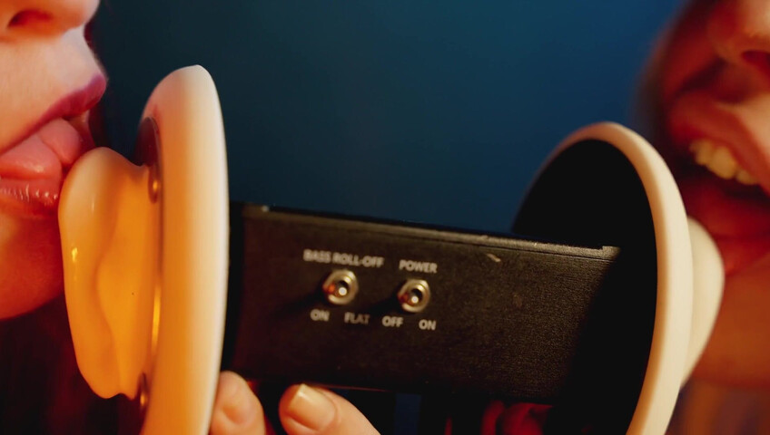 The Sounds of Girls - ASMR 2 Girls | Vampire + White Elf Sensually Licking Your Ears