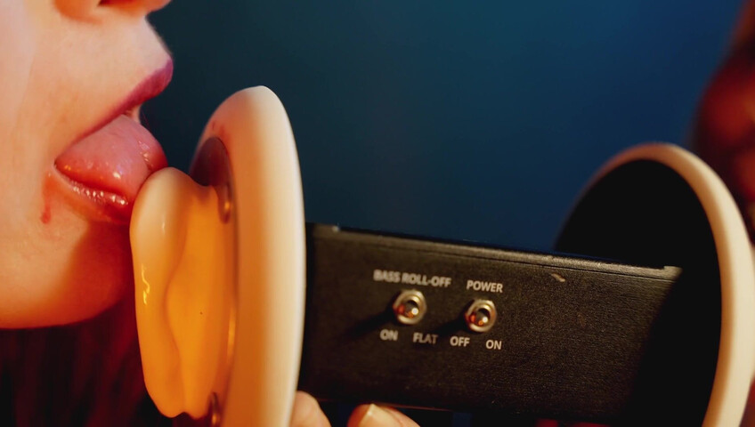 The Sounds of Girls - ASMR 2 Girls | Vampire + White Elf Sensually Licking Your Ears