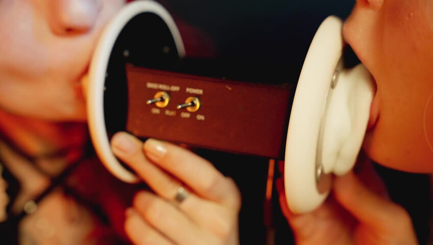 The Sounds of Girls - ASMR 2 Girls | Vampire + White Elf Sensually Licking Your Ears