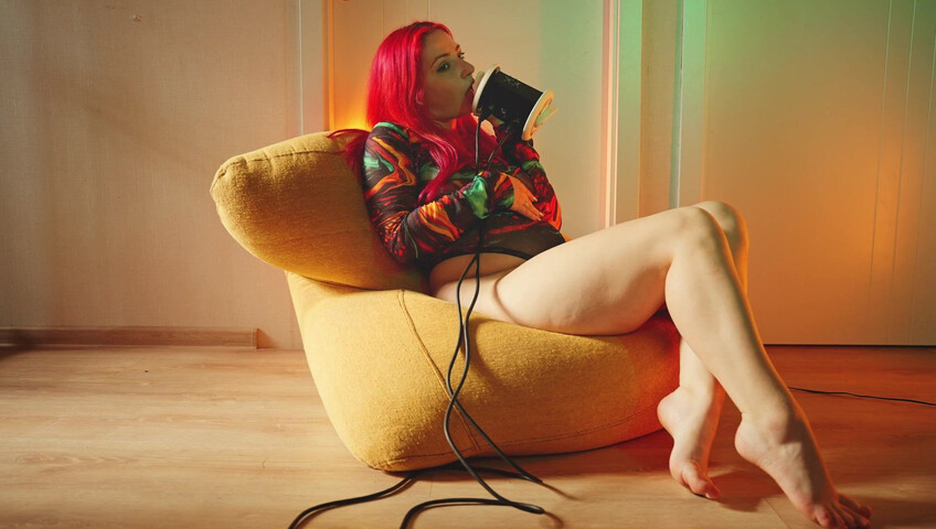 The Sounds of Girls - 29 November 2025 - ASMR Juicy Ear Licking in a Tight Bodysuit