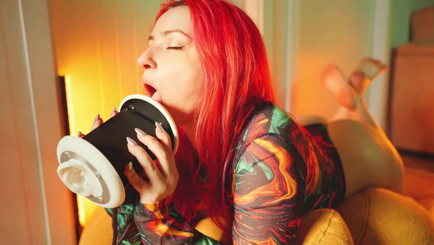 The Sounds of Girls - 29 November 2025 - ASMR Juicy Ear Licking in a Tight Bodysuit