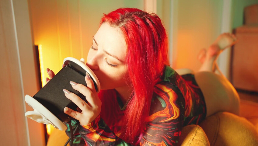 The Sounds of Girls - 29 November 2025 - ASMR Juicy Ear Licking in a Tight Bodysuit