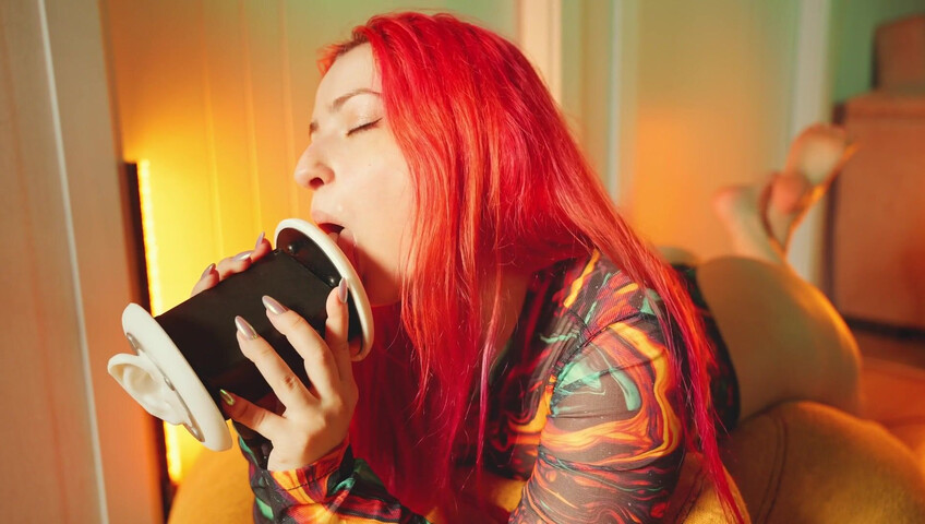 The Sounds of Girls - 29 November 2025 - ASMR Juicy Ear Licking in a Tight Bodysuit